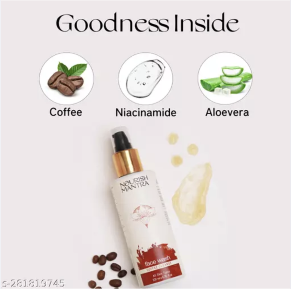 Nourish Mantra Coffee Cleanse Face Wash - Image 2
